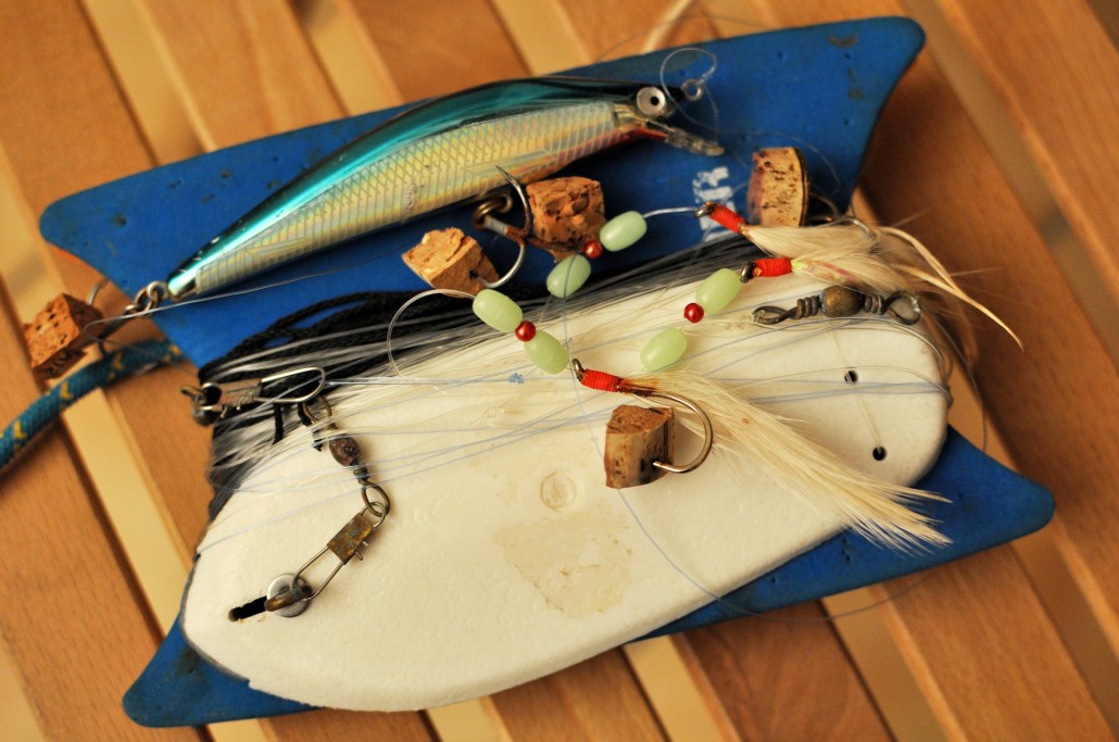 planchette pour la pêche à la traine